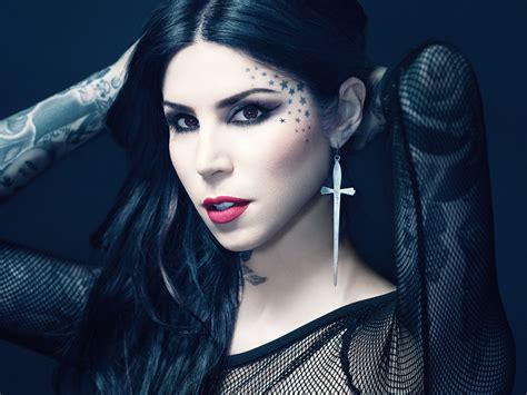 kat von d leg tattoos|Kat Von D gives fans an update on her ALL BLACK。